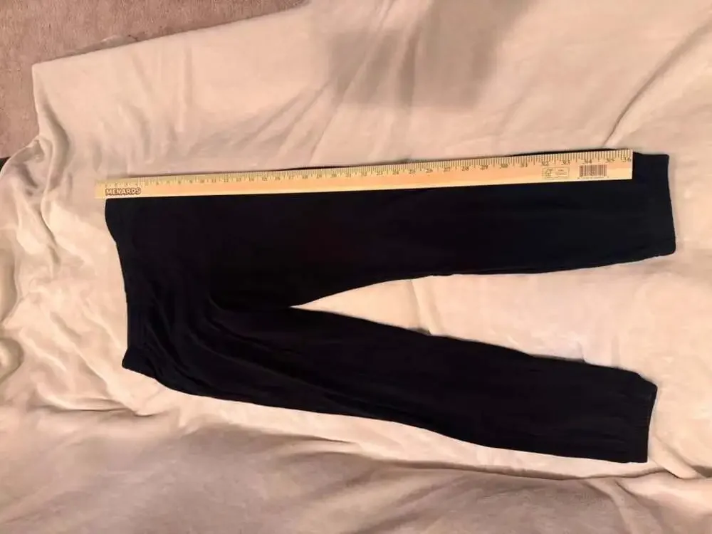 Vans Black Sweatpants with logo & back pocket Boys XL